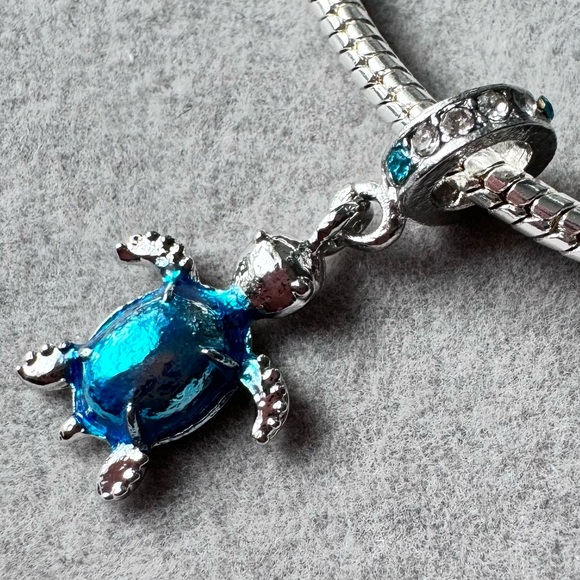 Pandora Jewelry - Blue Sea Turtle Charm fits PANDORA